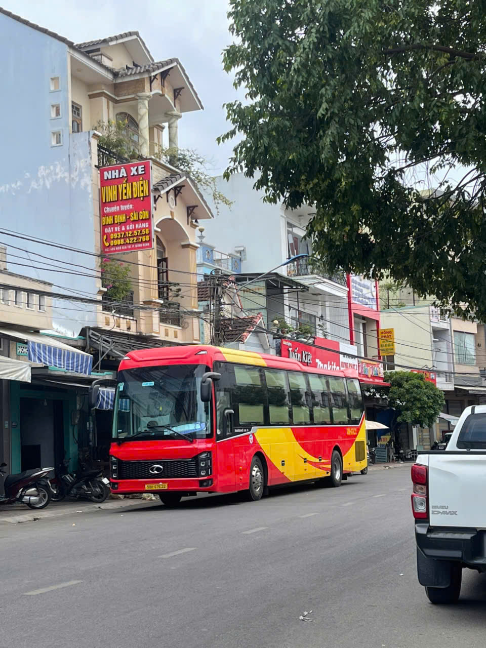 Xe Yến Điện tại tuyến Bình Định Sài Gòn